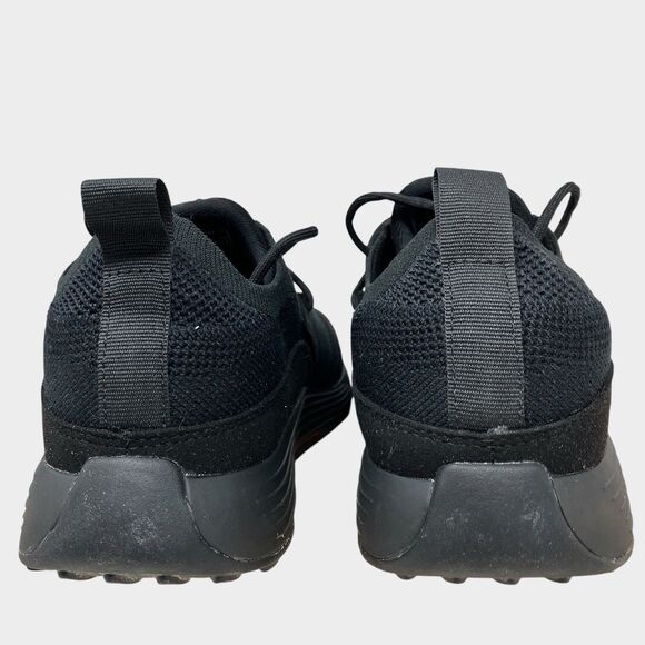 Lane Eight Mens 9.5 Black Vegan Trainer AD 2M Athletic Running Sneakers AE2002 - Picture 5 of 11